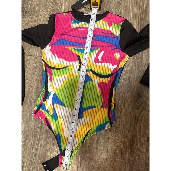 Fashion Nova Bodysuit, Womens size Small, NWT B78 - Picture 7 of 7